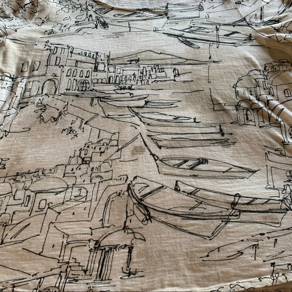 Chico’s Cotton T-Shirt * 16 - Picture 4 of 11